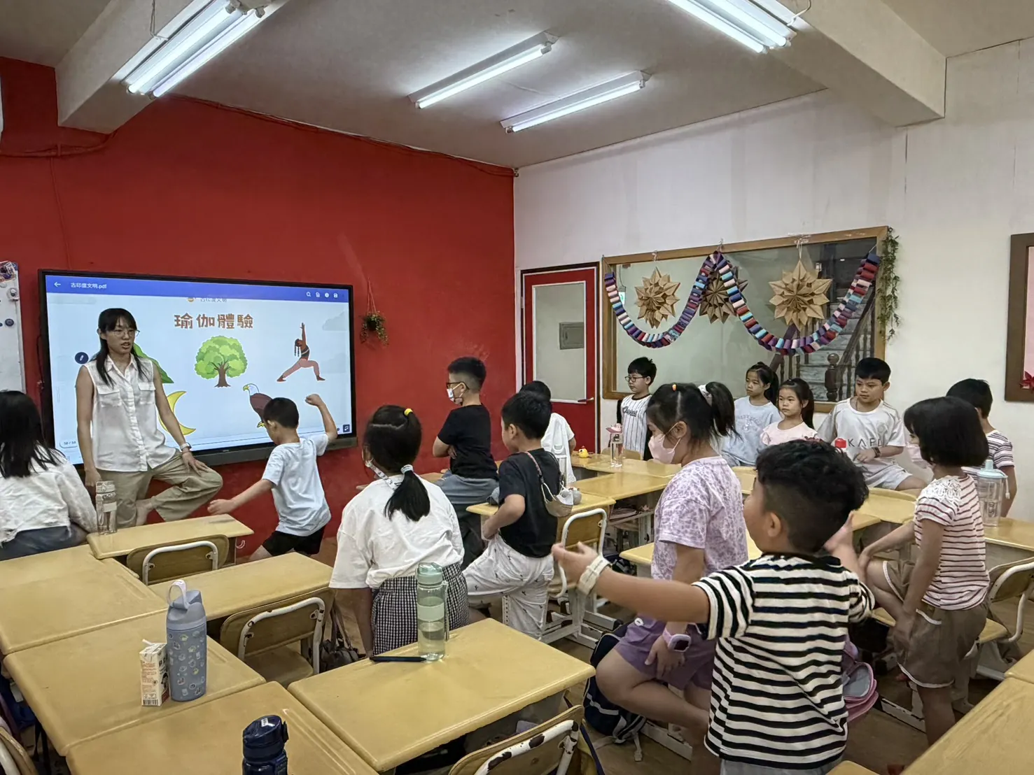 學生參與古文明主題活動