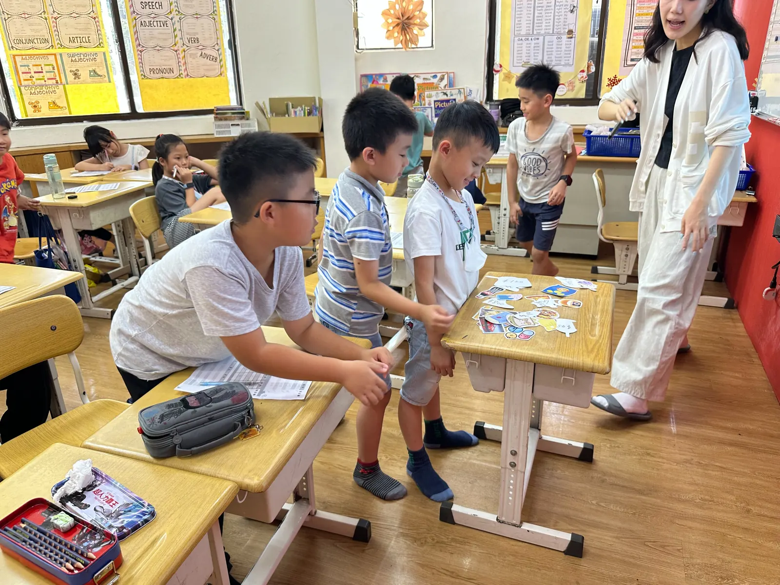 學生參與小小理財家活動